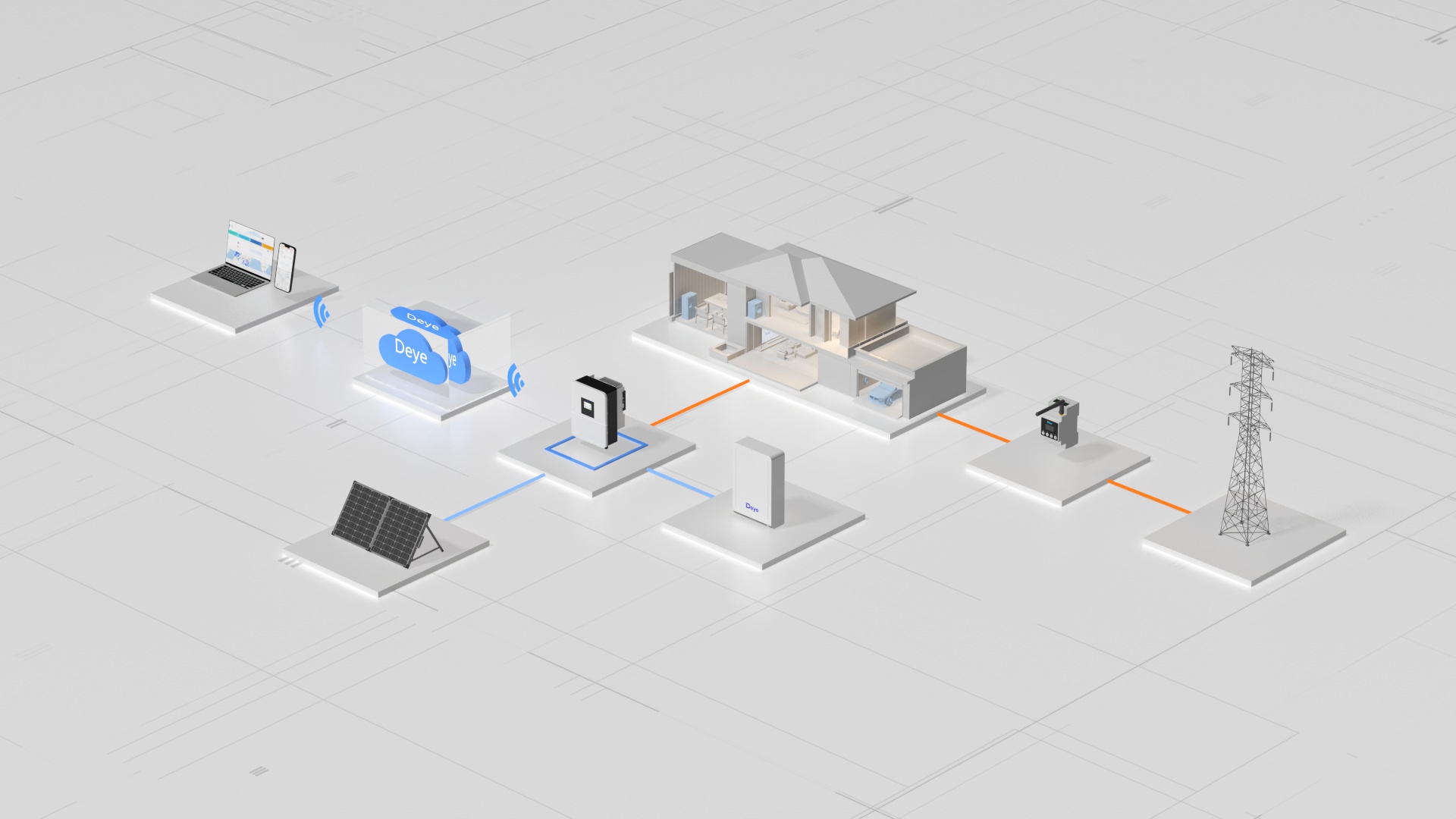 Residential Energy Storage Solutions Diagram